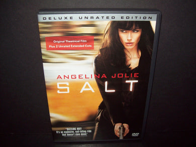 SALT  - DVD - Unrated Deluxe Edition -  Angelina Jolie - Liev Schreiber  MINT!!