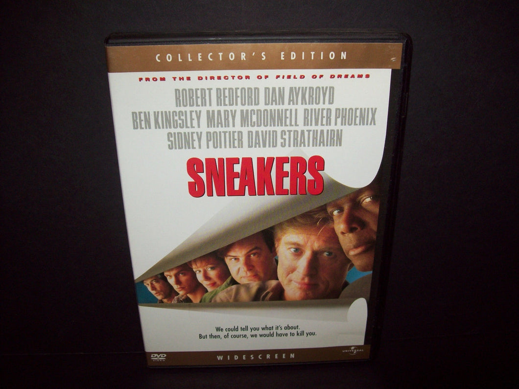 Sneakers - Collector's Edition DVD - Robert Redford - Dan Akyroyd  MINT DISC!