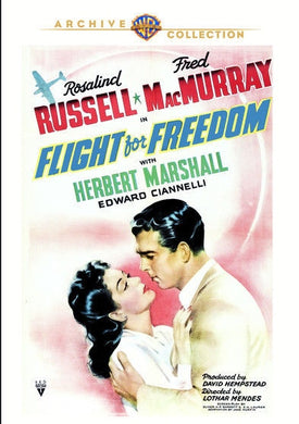 Flight For Freedom - DVD - 1943 Rosalind Russell Fred Macmurray Herbert Marshall