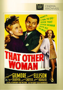 That Other Woman DVD 1942 Virginia Gilmore, James Ellison, Dan Duryea