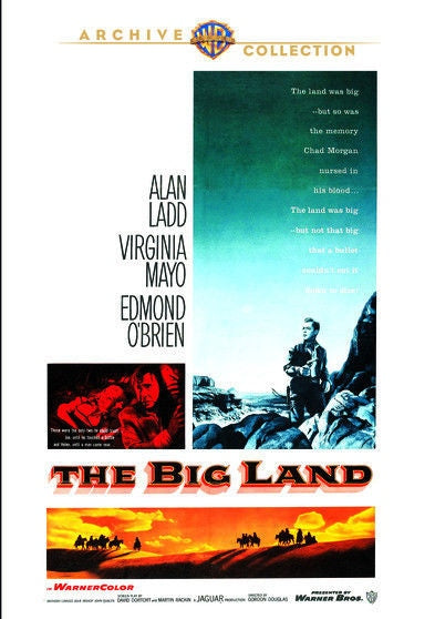 The Big Land DVD 1957 Alan Ladd  Virginia Mayo  Edmond O'Brien NEW 2014 release