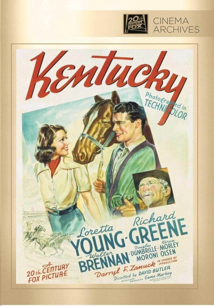 Kentucky DVD 1938 Lorretta Young - Richard Greene - Walter Brennan