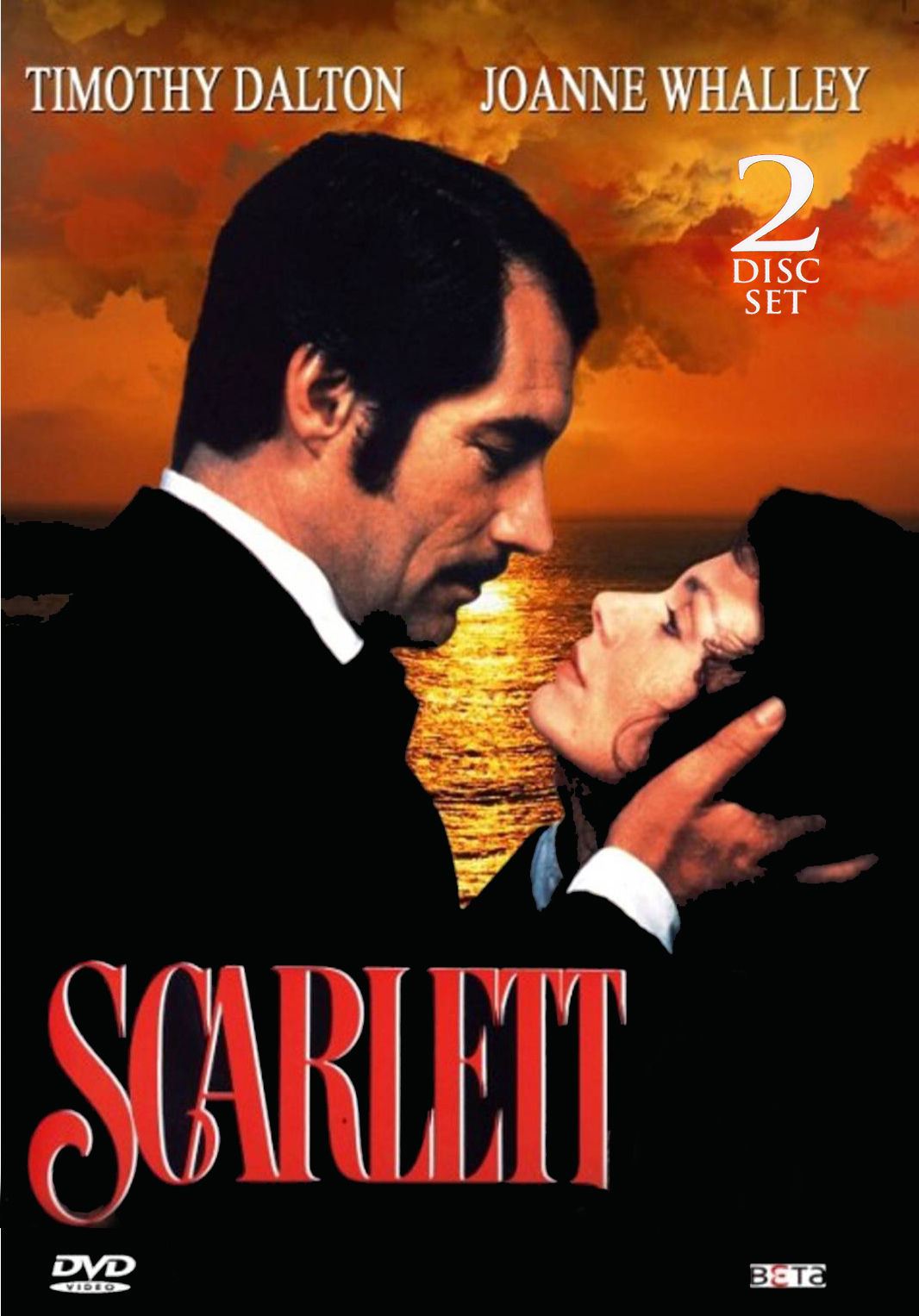 Scarlett The Gone With The Wind Sequel Timothy Dalton DVD TV Mini Series  New!