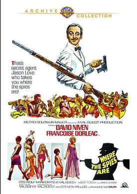 Where The Spies Are - DVD - 1966 - David Niven  Francoise Dorleac  Cyril Cusack