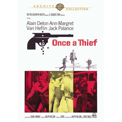 Once a Thief - DVD - 1965 - Alain Delon, Ann-Margret, Van Heflin, Jack Palance