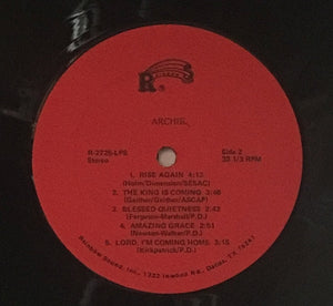 Archie Dennis, Jr.* : Archie (LP, Album)