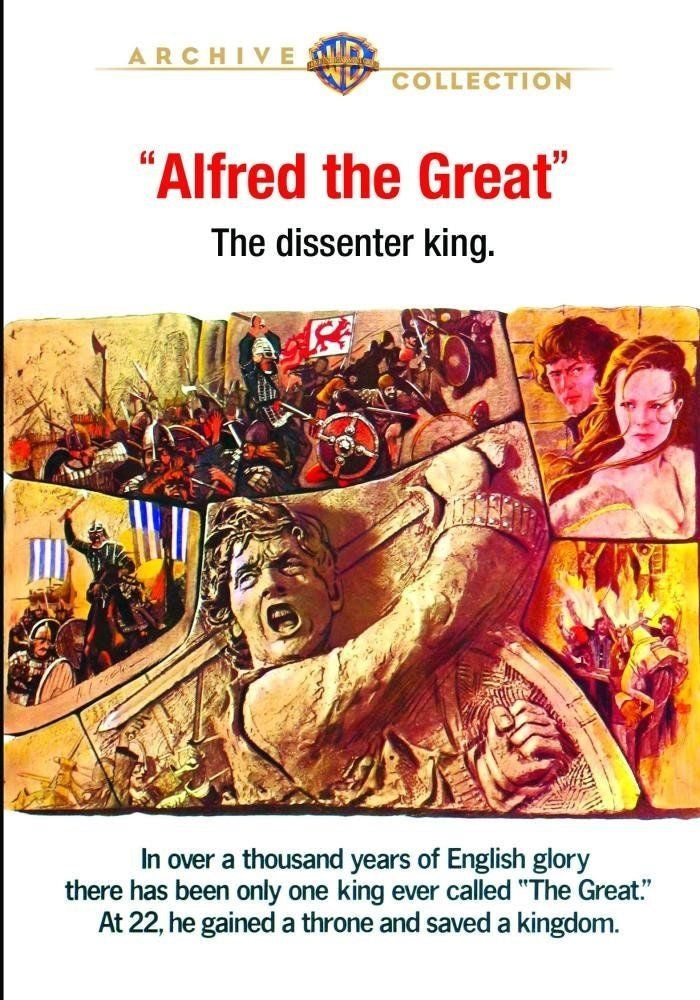 Alfred The Great - DVD - 1969 David Hemmings, Michael York, Prunella Ransome