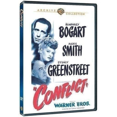 Conflict - DVD - 1945 Humphrey Bogart, Alexis Smith Sydney Greenstreet