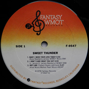 Sweet Thunder : Sweet Thunder (LP, Album)