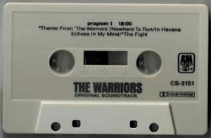 Various : The Warriors (The Original Motion Picture Soundtrack) (Cass, Album)