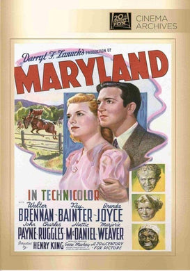 Maryland DVD 1940 Walter Brennan - Fay Bainter - Brenda Joyce - John Payne