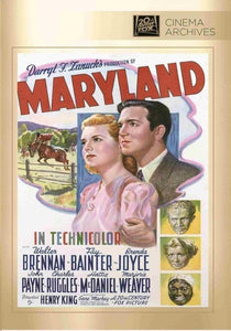 Maryland DVD 1940 Walter Brennan - Fay Bainter - Brenda Joyce - John Payne