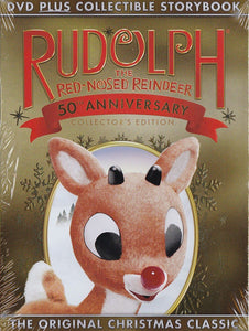 Rudolph The Red Nosed Reindeer DVD 50th Anniversary w/ Collectible Storybook