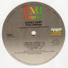 Load image into Gallery viewer, Corey Hart : First Offense (LP, Album, Jac)