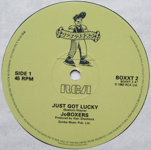 JoBoxers : Just Got Lucky (12")