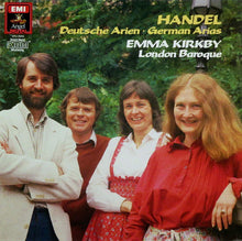 Load image into Gallery viewer, George Frideric Handel*, Emma Kirkby, London Baroque : Deutsche Arien- German Arias (LP)