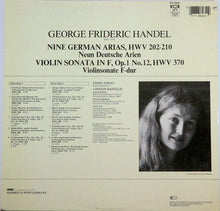 Load image into Gallery viewer, George Frideric Handel*, Emma Kirkby, London Baroque : Deutsche Arien- German Arias (LP)