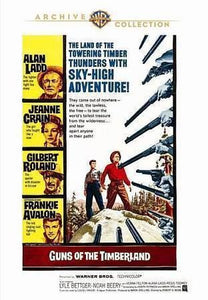 Guns of Timberland DVD 1960 Alan Ladd Frankie Avalon Jeanne Crain