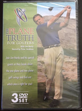 Load image into Gallery viewer, The Plane Truth for Golfers 3 DVD set + Bonus DVD: Tips and Drills - Jim Hardy