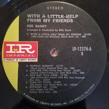 Load image into Gallery viewer, Sue Raney : With A Little Help From My Friends (LP, Album)
