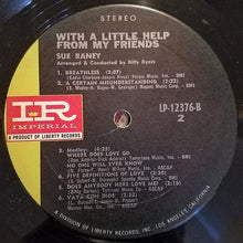 Load image into Gallery viewer, Sue Raney : With A Little Help From My Friends (LP, Album)
