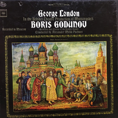 Mussorgsky*, George London (2) : Boris Gudunov (4xLP + Box, RE)