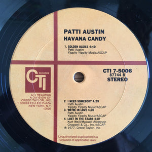 Patti Austin : Havana Candy (LP, Album, Gat)