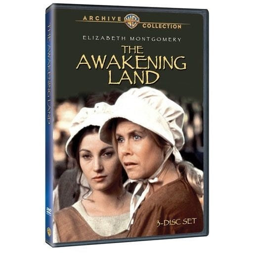 The Awakening Land - DVD 3-Disc Set - TV Mini Series - Elizabeth Montgomery