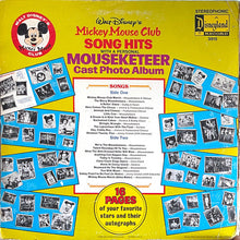 Load image into Gallery viewer, Mickey Mouse Club : Song Hits With A Personal Mouseketeer Cast Photo Album (LP, Album)