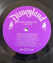 Load image into Gallery viewer, Mickey Mouse Club : Song Hits With A Personal Mouseketeer Cast Photo Album (LP, Album)