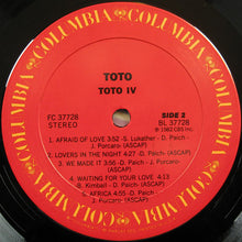 Load image into Gallery viewer, Toto : Toto IV (LP, Album)