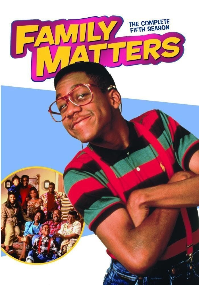 Family Matters: The Complete Fifth Season ( 5 ) - DVD - Jaleel White  Urkle