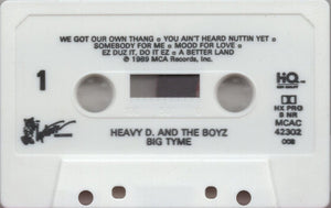 Heavy D. & The Boyz : Big Tyme (Cass, Album, Whi)