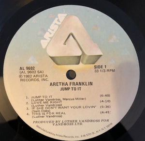 Aretha Franklin : Jump To It (LP, Album)