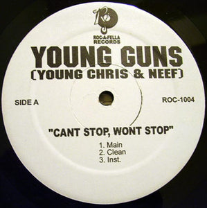 Young Gunz : Can't Stop, Won't Stop (12")