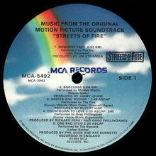 Load image into Gallery viewer, Various : Streets Of Fire - Music From The Original Motion Picture Soundtrack (LP, Comp)