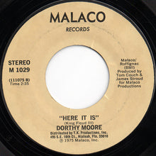 Load image into Gallery viewer, Dorothy Moore : Misty Blue (7&quot;, M/Print, Styrene, Mon)