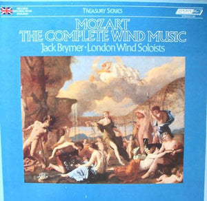 Wolfgang Amadeus Mozart, Jack Brymer, London Wind Soloists : Complete Wind Music (5xLP, Album, RE + Box)