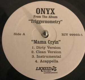 Onyx : Mama Cryin (12")