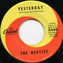 Load image into Gallery viewer, The Beatles : Yesterday / Act Naturally (7", Single, Scr)