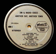 Load image into Gallery viewer, Jim &amp; Ingrid Croce : Another Day, Another Town (LP, Album)
