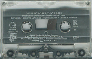 Guns N' Roses : G N' R Lies (Cass, Album, SR)