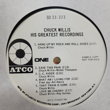 Load image into Gallery viewer, Chuck Willis : His Greatest Recordings (LP, Comp, Mono, Promo)