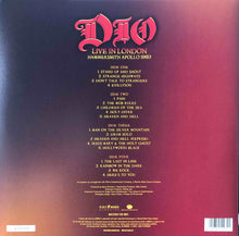 Load image into Gallery viewer, Dio (2) : Live In London: Hammersmith Apollo 1993 (2xLP, Album, 180 + 2xCD, Album + Ltd, Num, RE)