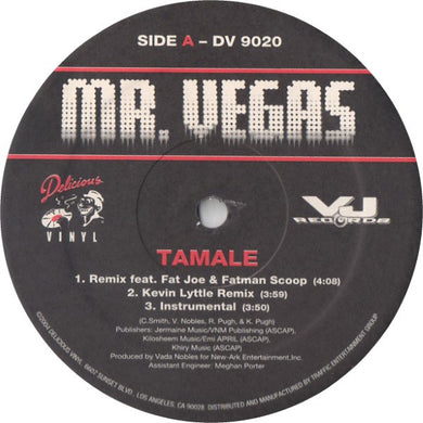 Mr. Vegas : Tamale  (Remix) (12