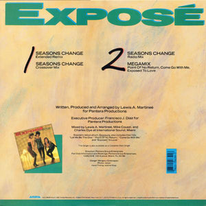 Exposé : Seasons Change (12", Single)