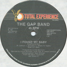 Load image into Gallery viewer, The Gap Band : I Found My Baby (12&quot;, Promo)