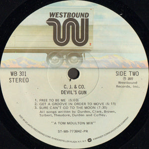 C.J. & Co : Devil's Gun (LP, Album, PR )