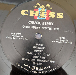 Chuck Berry : Chuck Berry's Greatest Hits (LP, Comp, Mono, Bla)