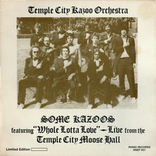 Load image into Gallery viewer, Temple City Kazoo Orchestra : Some Kazoos (12&quot;, EP, Col)